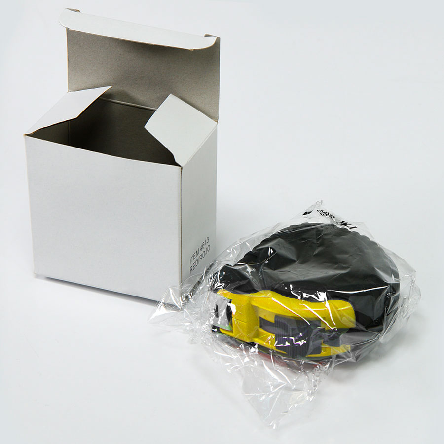 Рулетка GRADE с металлическим клипом 5 м., желтая, пластик