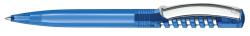 2410 Шариковая ручка New Spring Clear clip metal синий  2935