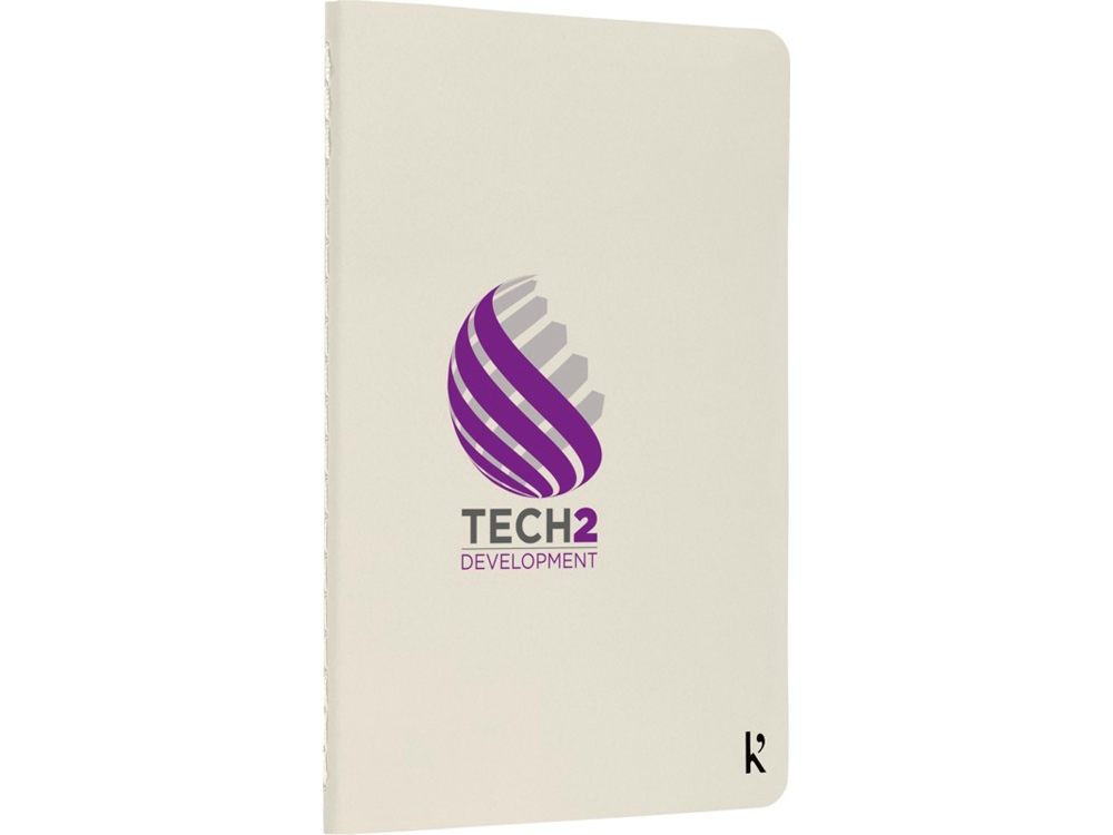 Карманная записная книжка-блокнот с мягкой обложкой Karst® формата A6, листы без линования, бежевый